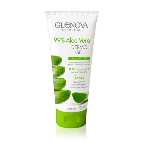 DERMO GEL GLENOVA  99% ALOE VERA 200ML