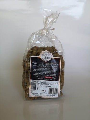 TARALLINI STORIEdiGUSTO 350G GRANO ARSO