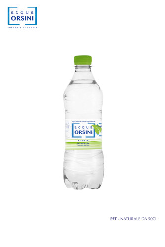 ACQUA MINERALE ORSINI 50CL NATURALE