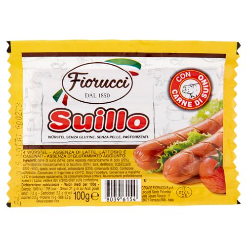 WURSTEL SUILLO FIORUCCI 100G