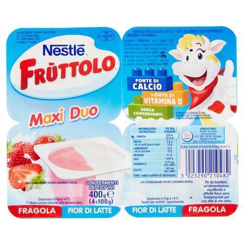 FRUTTOLO MAXIDUO 100GX4 FRAG/FIORDILATTE