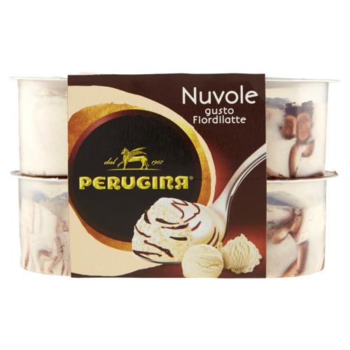 PERUGINA Nuvole Mousse gusto Fiordilatte 4 x 60 g