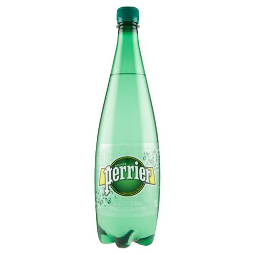 PERRIER, Acqua Minerale Naturale Frizzante, rinforzata con il gas della sorgente, 1 L