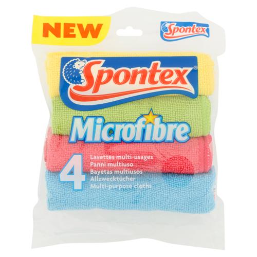 PANNO SPONTEX MICROFIBRE X 4