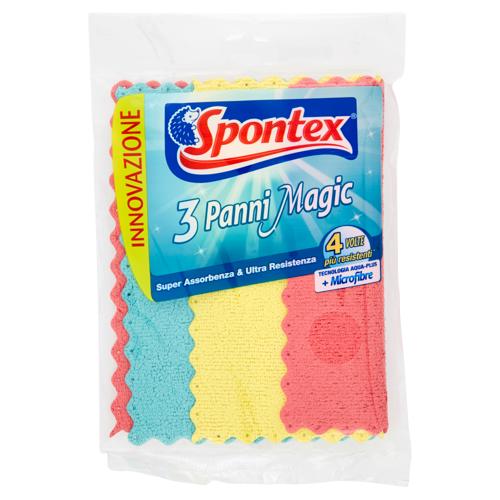 PANNO MULTIUSO SPONTEX MAGIC X 3