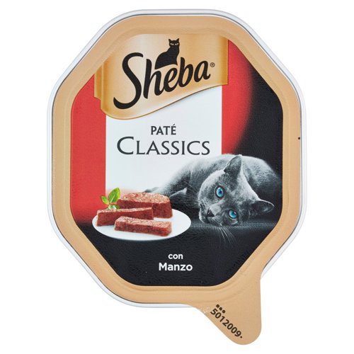 CIBO GATTO SHEBA 85G MANZO