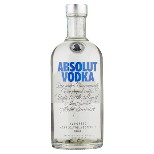 VODKA ABSOLUT 70CL BIANCA 40°