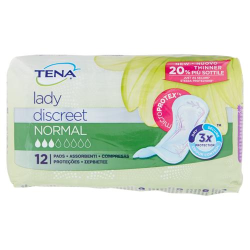 TENA LADY DISCREET X12 NORMAL