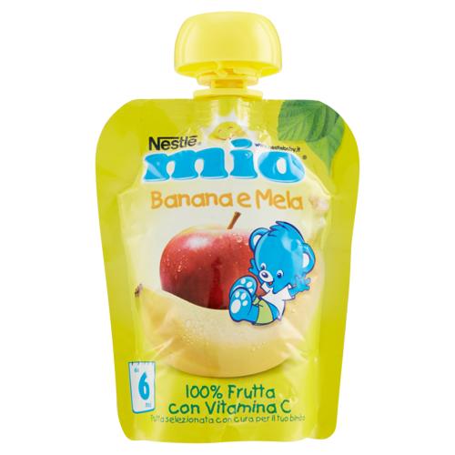 NESTLÉ MIO Merenda da spremere Banana Mela da 6 mesi pouch 90 g