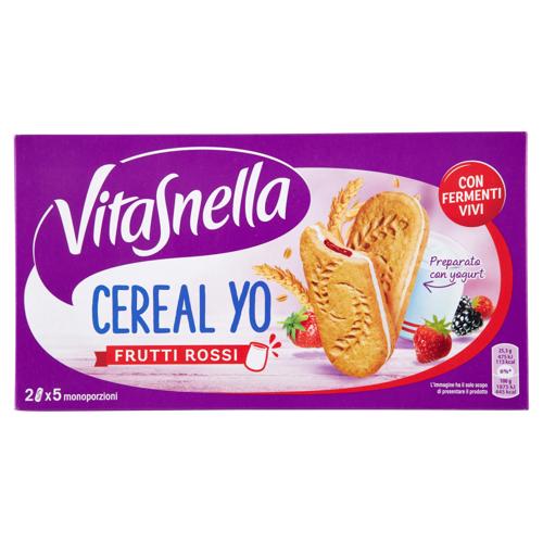 CEREAL YO VITASNELLA 253G FRUTTI ROSSI