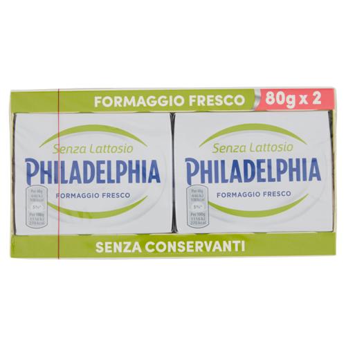 Philadelphia Senza Lattosio - formaggio fresco senza lattosio 2 x 80 g