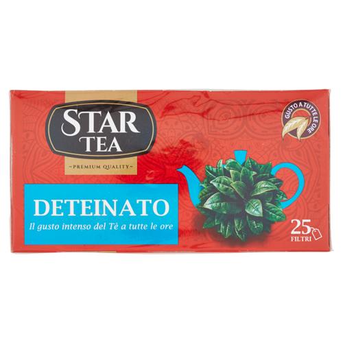 TEA STAR 25 FILTRI DETEINATO