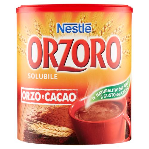 NESTLÉ ORZORO Orzo e Cacao Solubile barattolo 180 g