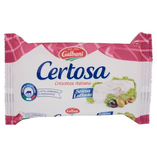 CERTOSA GALBANI 165G SENZA LATTOSIO