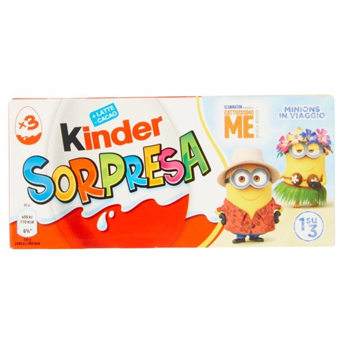 KINDER SORPRESA IMBUTITO T3   UNISEX