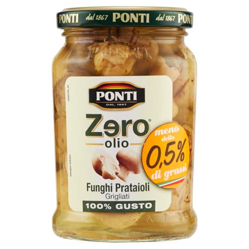 FUNGHI PRATAIOLI ZERO OLIO PONTI 300G