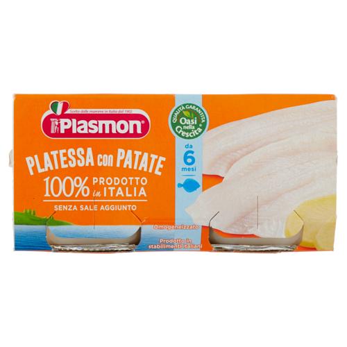 OMO PESCE  PLATESSA  PLASMON  x2  80g