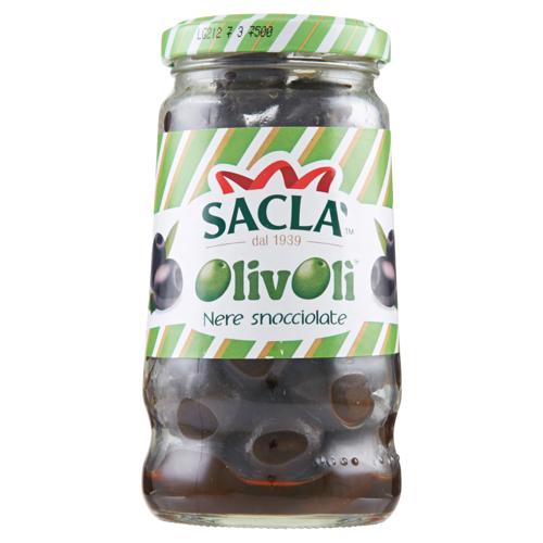 OLIVE NERE SACLA' 135G SNOCC.NO LIQUIDO