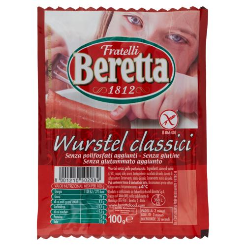 WURSTEL SUINO  BERETTA 100GX4