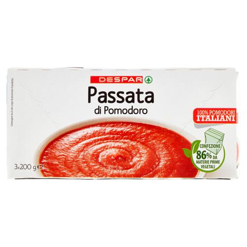 PASSATA DI POMODORO DESPAR 200G X3