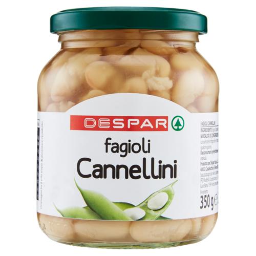 FAGIOLI CANNELLINI DESPAR 350G VASO