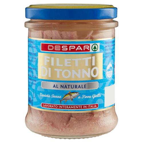 FILETTI DI TONNO DESPAR 200G NATURALE