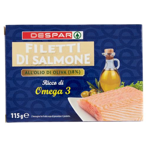 FILETTI DI SALMONE DESPAR 115G OLIO