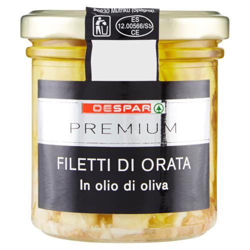 FILETTI DI ORATA PREMIUM 150G OLIO