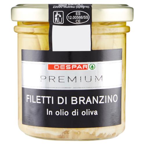 FILETTI DI BRANZINO PREMIUM 150G OLIO