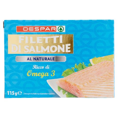 FILETTI DI SALMONE DESPAR 115G NATURALE