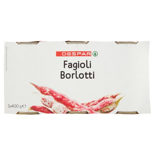 FAGIOLI BORLOTTI DESPAR 400GX3