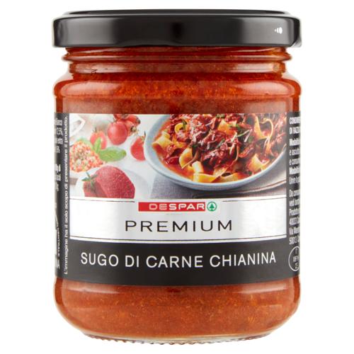 SUGO DI CARNE CHIANINA PREMIUM 180G VASO