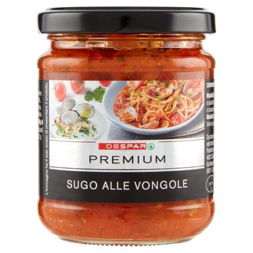 SUGO ALLE VONGOLE PREMIUM 180G VASO