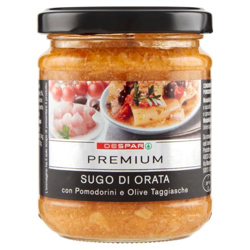 SUGO DI ORATA PREMIUM 180G C/OLIVE TAGG.