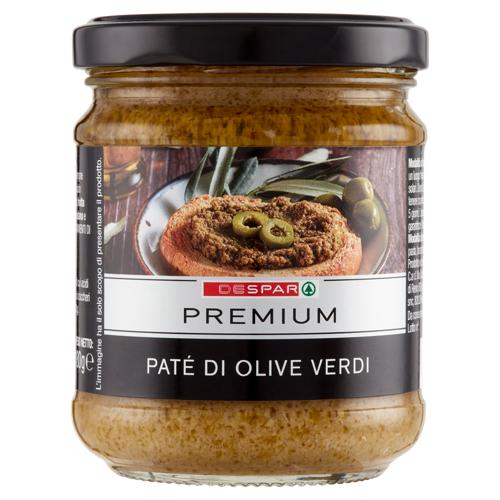 PATE' DI OLIVE VERDI PREMIUM 180G