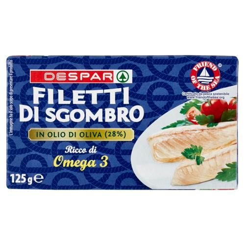 FILETTI SGOMBRO DESPAR 125G