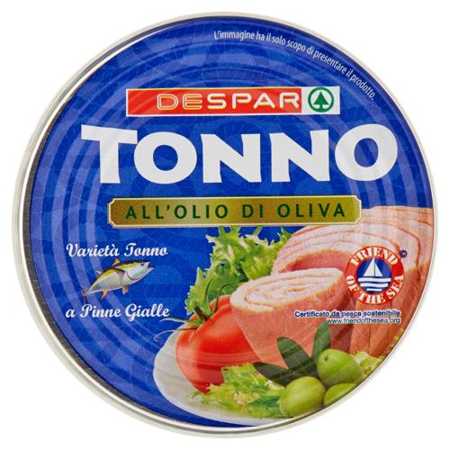 TONNO O.O.DESPAR 240G TRANCIO INTERO