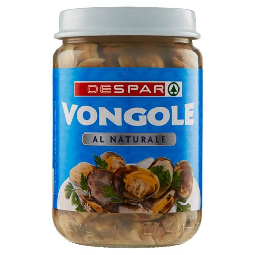 VONGOLE AL NATURALE DESPAR 130G VASO