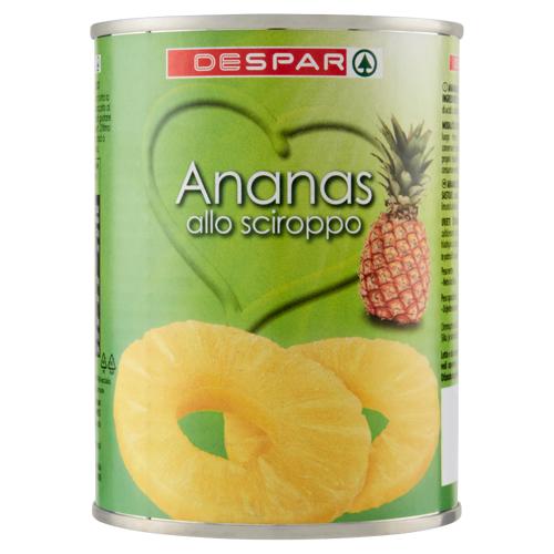 ANANAS 10 FETTE SCIROPPO DESPAR 565G