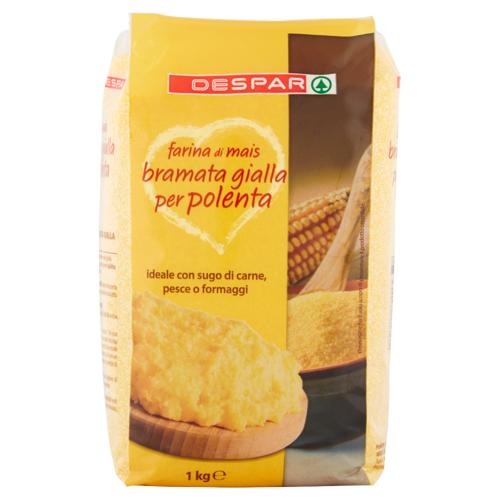 FARINA DI MAIS DESPAR 1KG BRAMATA GIALLA