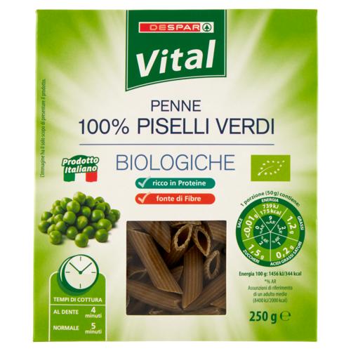 PENNE 100% PISELLI ITALIA BIO VITAL 250G