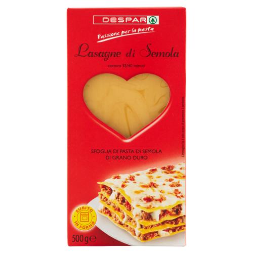 LASAGNE DI SEMOLA DESPAR 500G