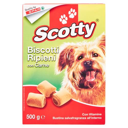 BISCOTTI CANE SCOTTY 500G RIPIENI