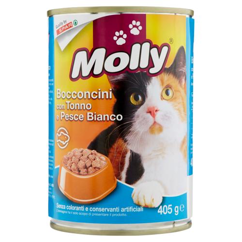 BOCCONCINI MOLLY 405G TONNO E PESCE