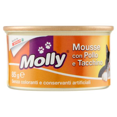 MOUSSE GATTO MOLLY 85G POLLO/TACCHINO