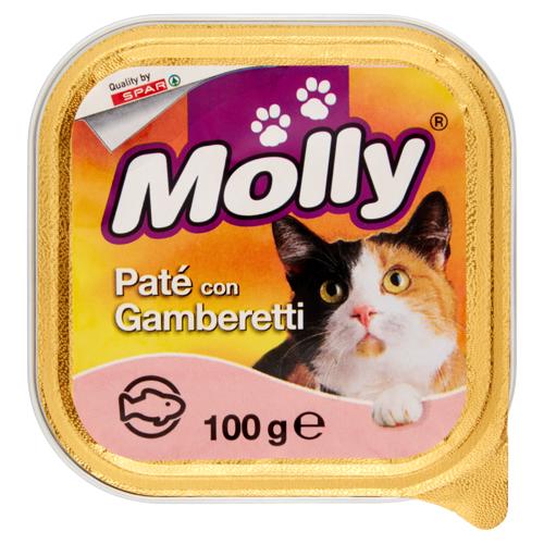 PATE' GATTO MOLLY 100G GAMBERETTI