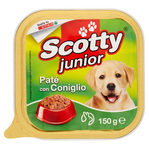 PATE' CANE SCOTTY 150G JUNIOR CONIGLIO