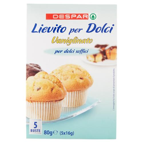 LIEVITO DOLCI DESPAR 5X16 G VANIGLIATO