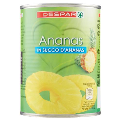 ANANAS DESPAR 565G AL NATURALE