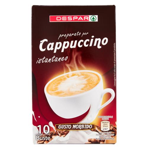 CAPPUCCINO DESPAR  x10 125G ASTUCCIO